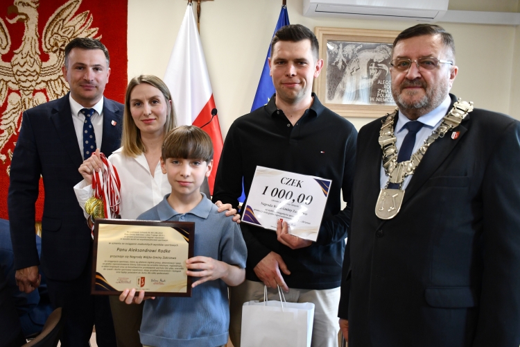 Miniatura Nagrody Wójta Gminy Zakrzewo za wysokie wyniki we współzawodnictwie sportowym