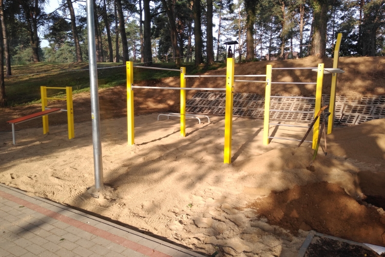 Rozbudowa terenów rekreacyjnych na promenadzie w Zakrzewie