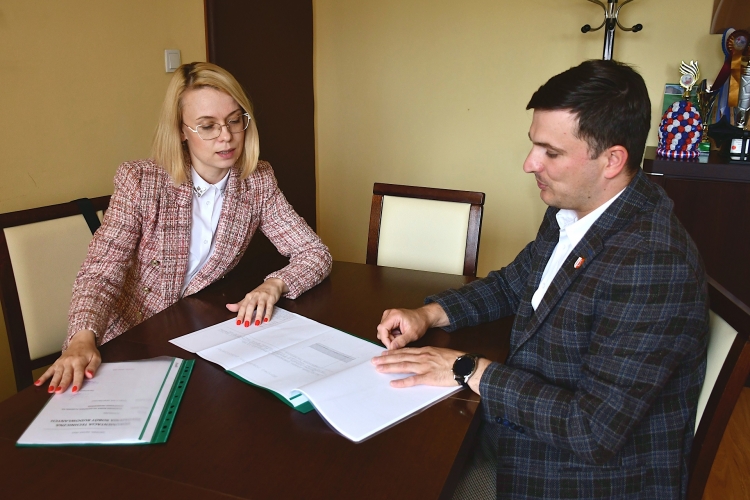 Poseł Marta Kubiak w Gminie Zakrzewo
