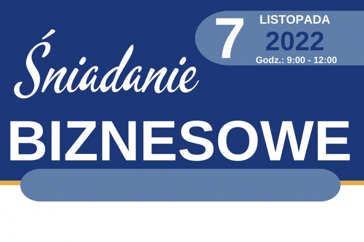 II Śniadanie Biznesowe - zaproszenie 