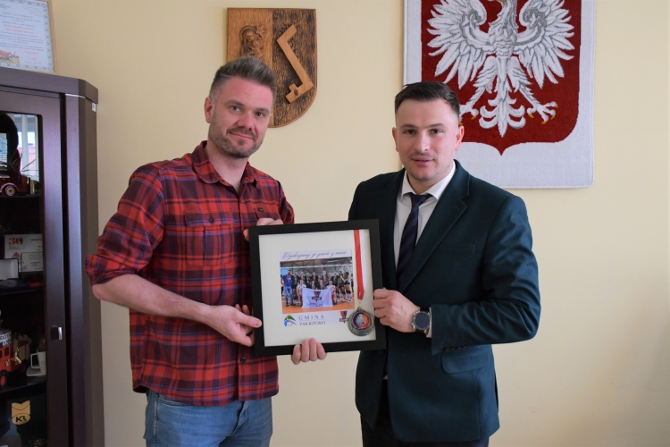 Sportowe podziękowania dla wójta