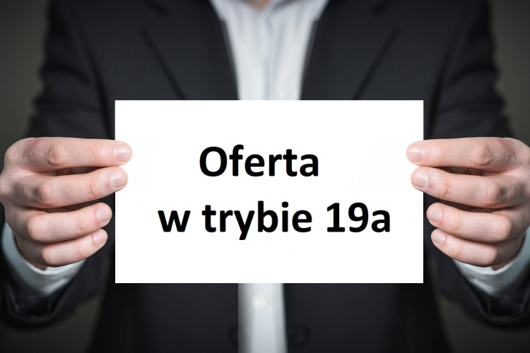 Oferta - tryb pozakonkursowy 