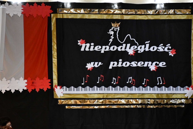 Wyjątkowy koncert pn.: "Niepodległość w piosence"