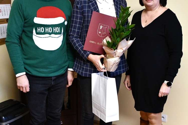 Alicja Chałubek z awansem zawodowym