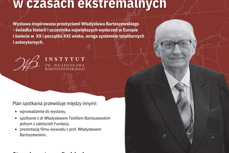 Zaproszenie na wystawę "O ludzkiej kondycji w czasach ekstremalnych"  