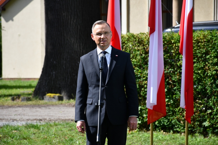 Miniatura Prezydent Rzeczypospolitej Polskiej Andrzej Duda z wizytą w Zakrzewie.