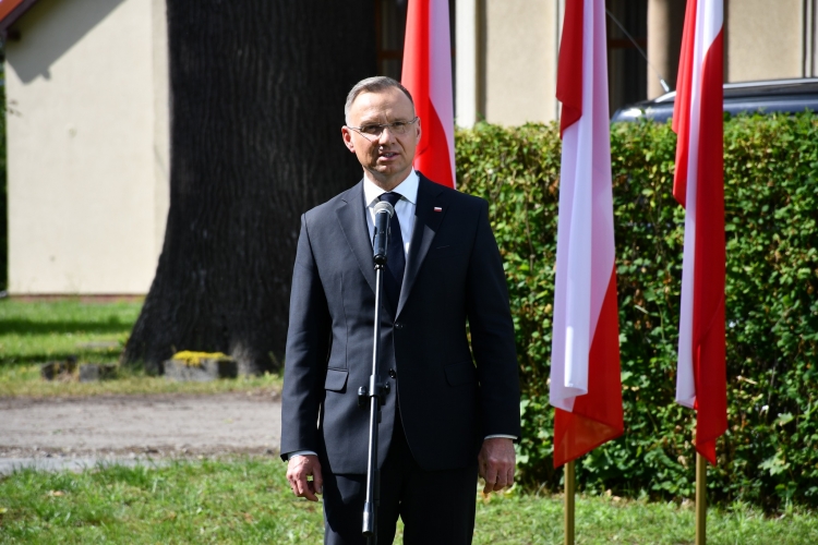 Prezydent Rzeczypospolitej Polskiej Andrzej Duda z wizytą w Zakrzewie.