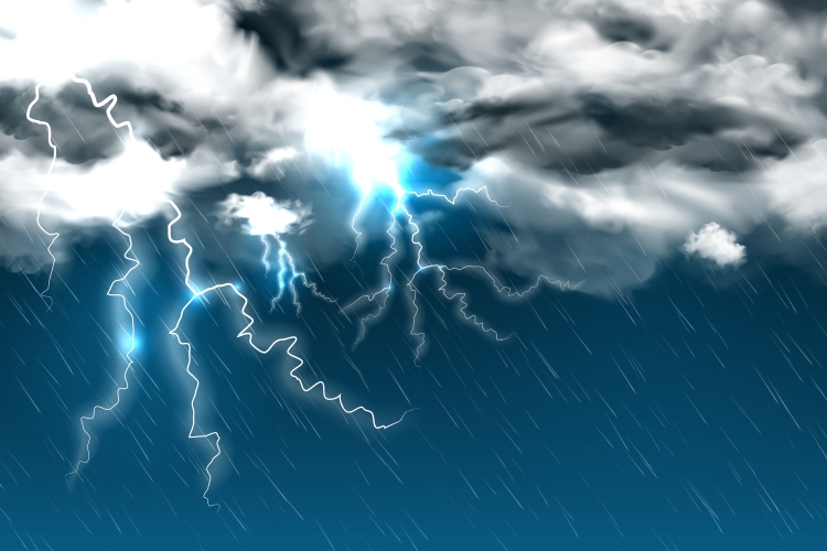 Ostrzeżenie meteorologiczne nr 66 - Silny deszcz z burzami/2