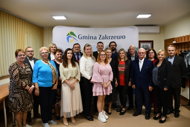 Spotkanie z sołtysami Gminy Zakrzewo kadencji 2024-2029