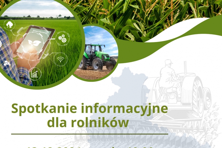 Zaproszenie na spotkanie informacyjne dla rolników