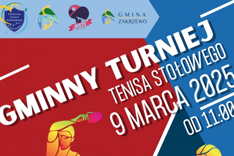 Gminny Turniej Tenisa Stołowego