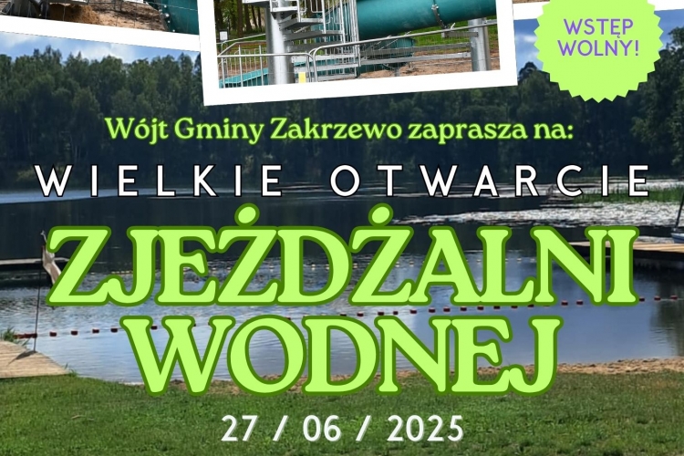 WIELKIE OTWARCIE ZJEŻDŻALNI WODNEJ W KUJANKACH!
