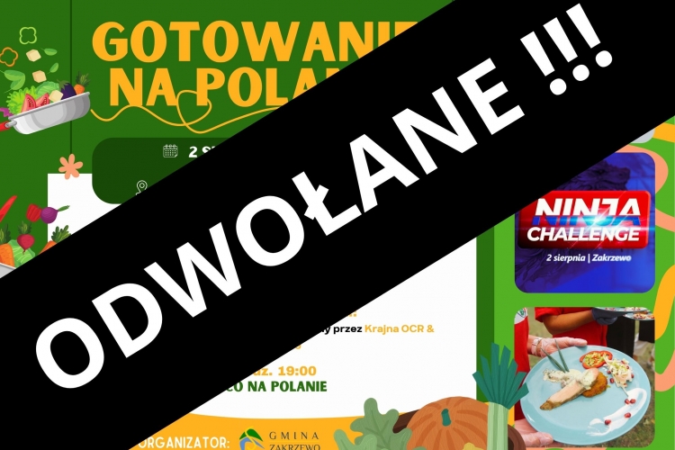 Miniatura "Gotowanei na polanie" odwołane!