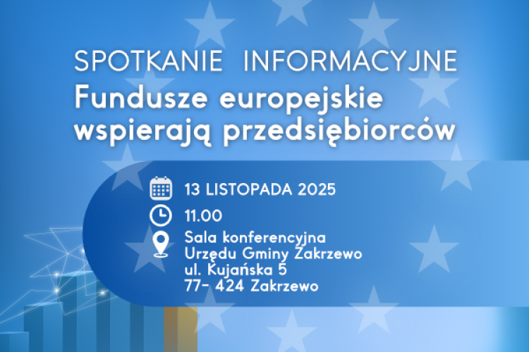Spotkanie informacyjne dla przedsiębiorców