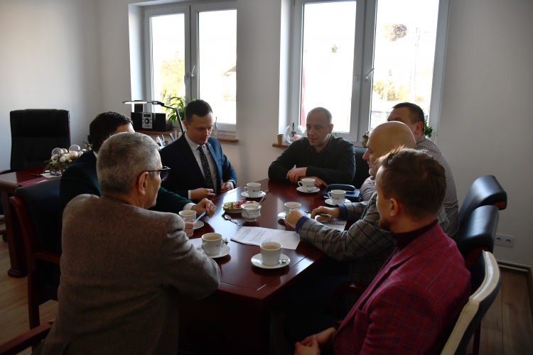 Miniatura Wójt Gminy gościł przedstawicieli władz i instytucji samorządowych