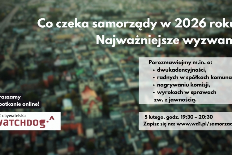 Informacja dot. webinarium