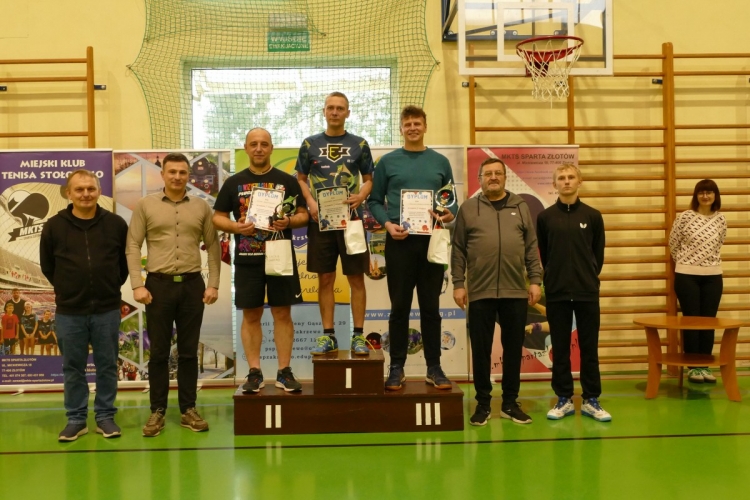 Miniatura II Gminny Turniej Tenisa Stołowego pod patronatem Wójta Gminy Zakrzewo Marka Buławy