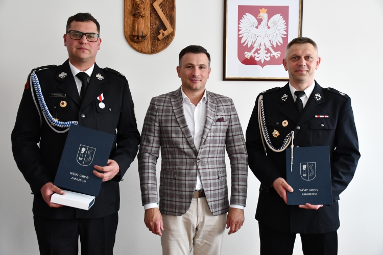 Miniatura Spotkanie z nowo wybranym Komendantem Gminnym Ochrony Przeciwpożarowej